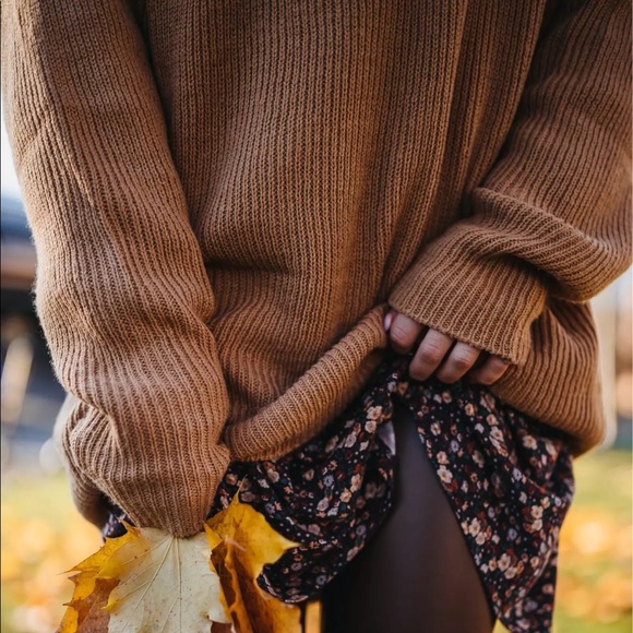 Turtleneck Sweater Dress - Picture 5 of 15